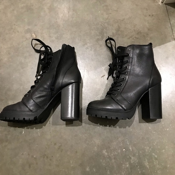 steve madden laurie combat boot